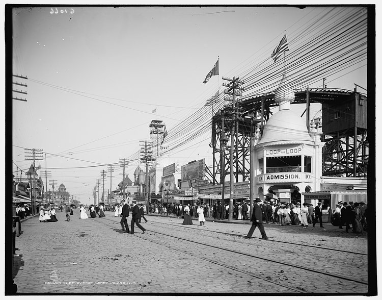 Surf Avenue, Coney Island, N.Y. 1903