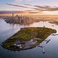 Early Morning over Governors Island.