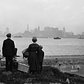 Immigrant Family Viewing New York City from Ellis Island (1925)