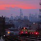 Sunset Over Manhattan from The Bronx