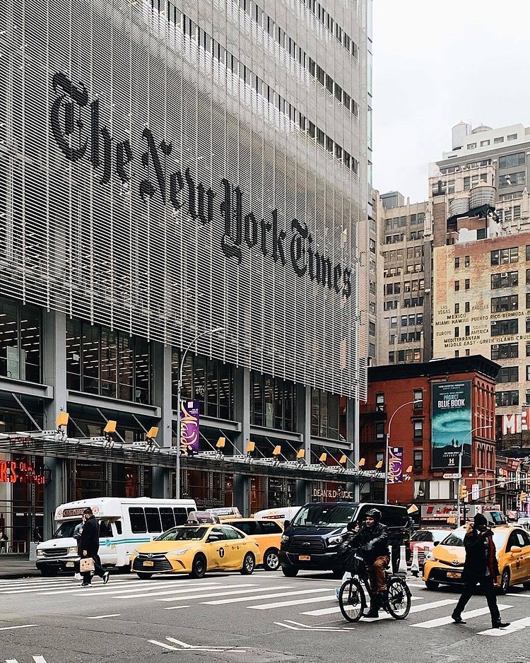 Midtown, Manhattan. Photo via @iwyndt #viewingnyc #nyc #newyork #newyorkcity #newyorktimes