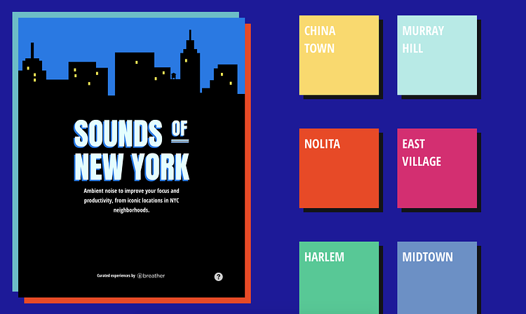 Sounds of New York (screenshot)