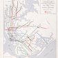 Map of the 1968 plan to build the Second Ave subway.
