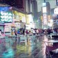 Times Square on rainy night. 3D audio. NYC Ambient scenes. G85 12-60mm f3.5