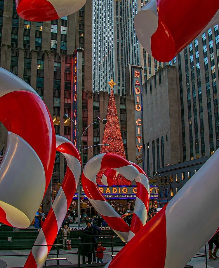 Radio City Music Hall, 6th Avenue, Midtown, Manhattan