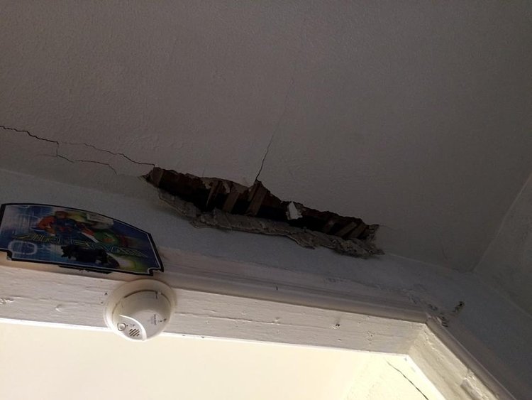 From a building located at 308 Harman Street in Brooklyn.