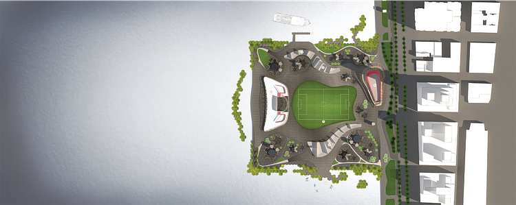 Proposal for future-proof condominiums on Pier 40 in Chelsea