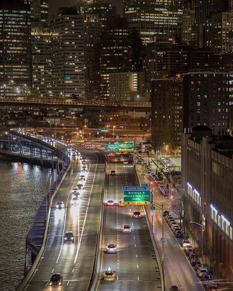 Lower Manhattan and FDR Drive, Manhattan