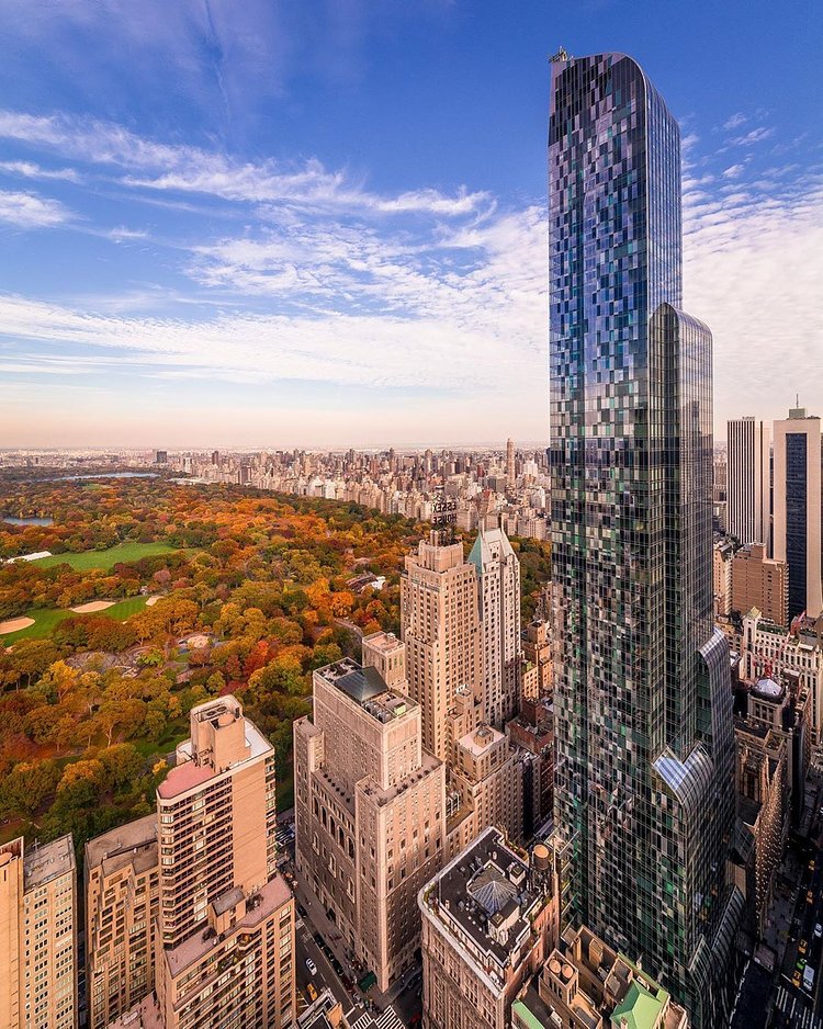 One57 and Central Park, Manhattan