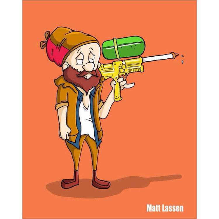 Hipster Elmer Fudd in honor of #bugsbunny 75th birthday. #cartoon #drawing #illustration #comics #elmerfudd #looneytunes #art #hipstercartoon #hipster #hipsterfashion #beard