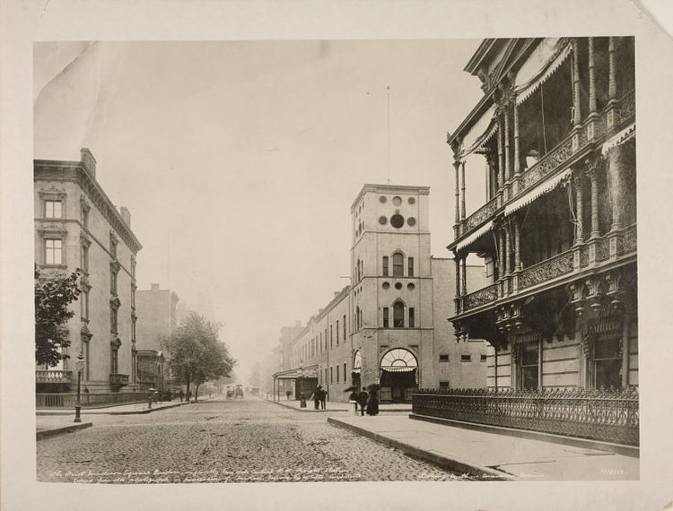Madison Square Garden I, built for William Kissam Vanderbilt, grandson of Cornelius Vanderbilt.