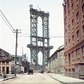 View of The Manhattan Bridge Under Construction from Washington Street Brooklin/New York - February 21, 1908