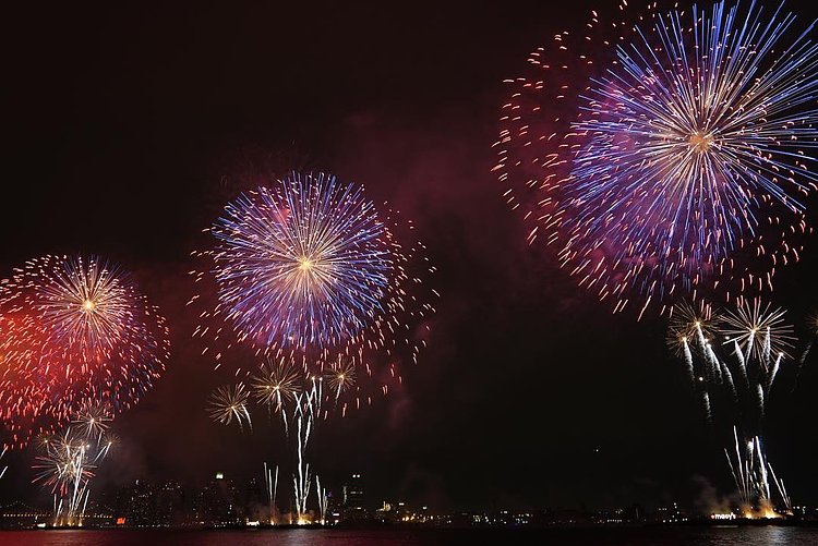 Amazing 4th of July #nycfireworks were on the East River this year! #ProudAmerican @foxnews @foxandfriends #America #2016independenceday