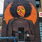 Fin Dac mural in Greenpoint, Brooklyn