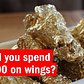 The Ainsworth NYC is now serving 24 karat gold wings