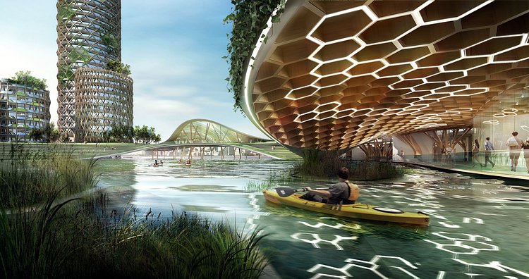 Proposal for future-proof condominiums on Pier 40 in Chelsea