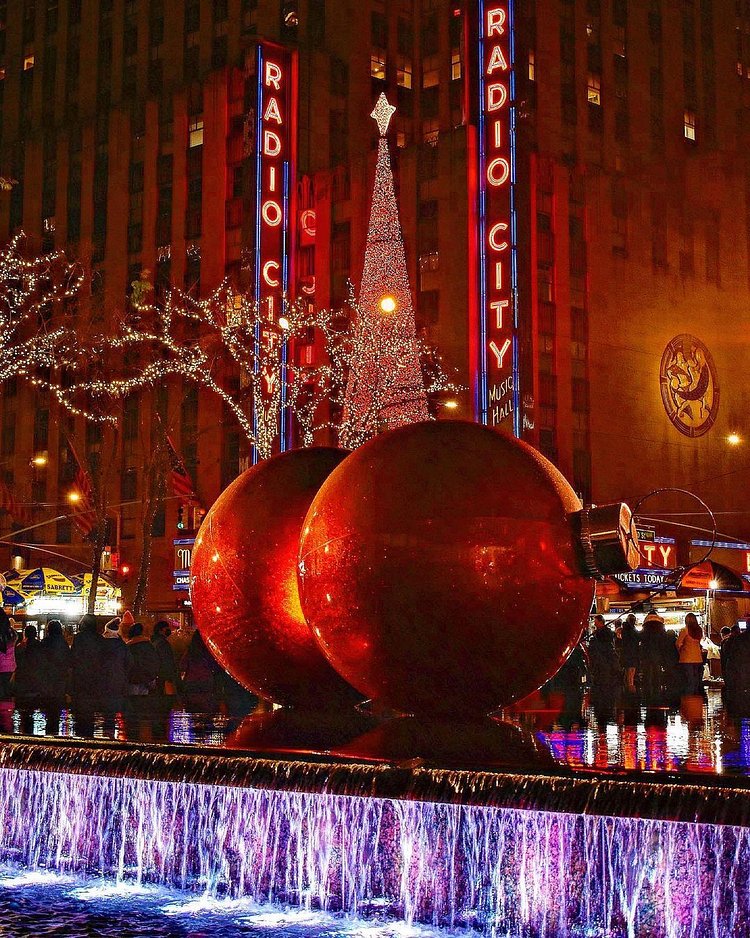 Radio City Music Hall, 6th Avenue, Midtown, Manhattan
