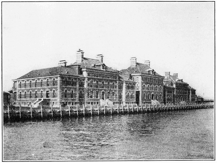 Immigrant Hospital on Ellis Island (circa 1913)