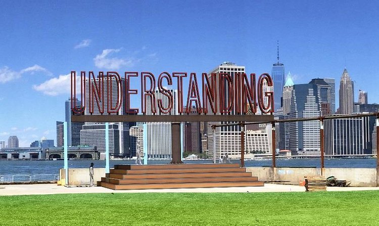 PAF Announces Martin Creed's New Sculpture for BBP Bringing Message of "Understanding" to NYC This Spring