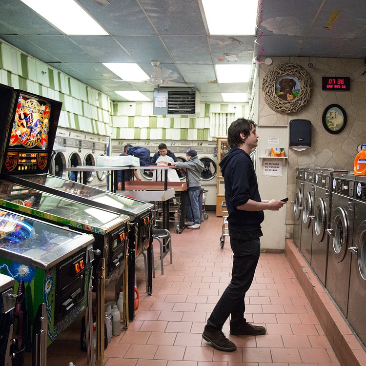 Michael Medovoy, who runs the laundromat with his business partner Peter Rose, replaced a few washing machines with pinball machines in 2011. “The happiest day of my life,” Mr. Medovoy said. “But I will say that a couple of people, for some strange reason, did not appreciate the pinball and found other laundromats.”
