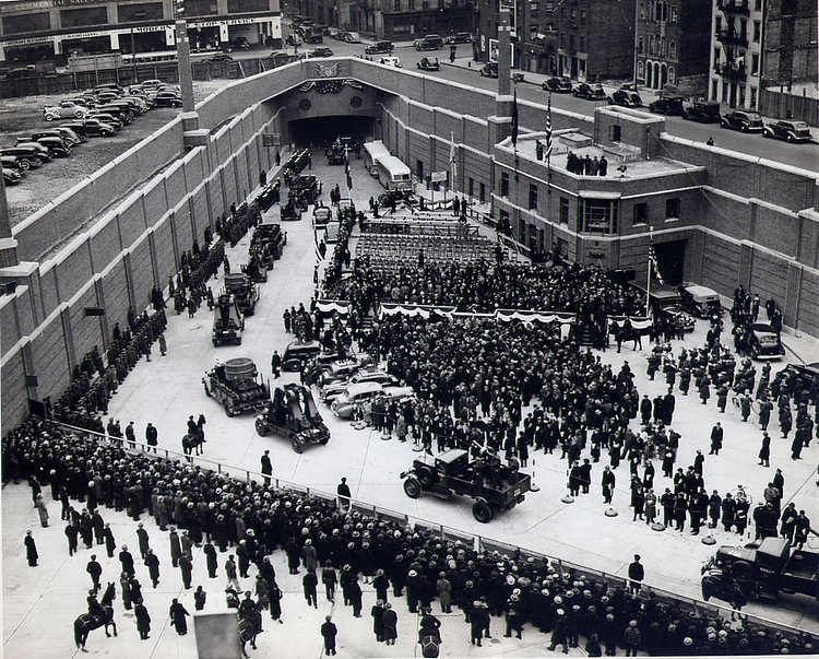 Lincoln Tunnel, Opening Day, December 22nd, 1937