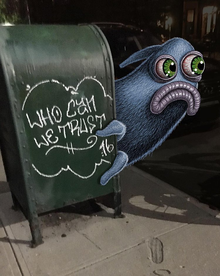 #subwaydoodle #subway #doodle #swd #nyc #brooklyn #parkslope #whocanwetrust