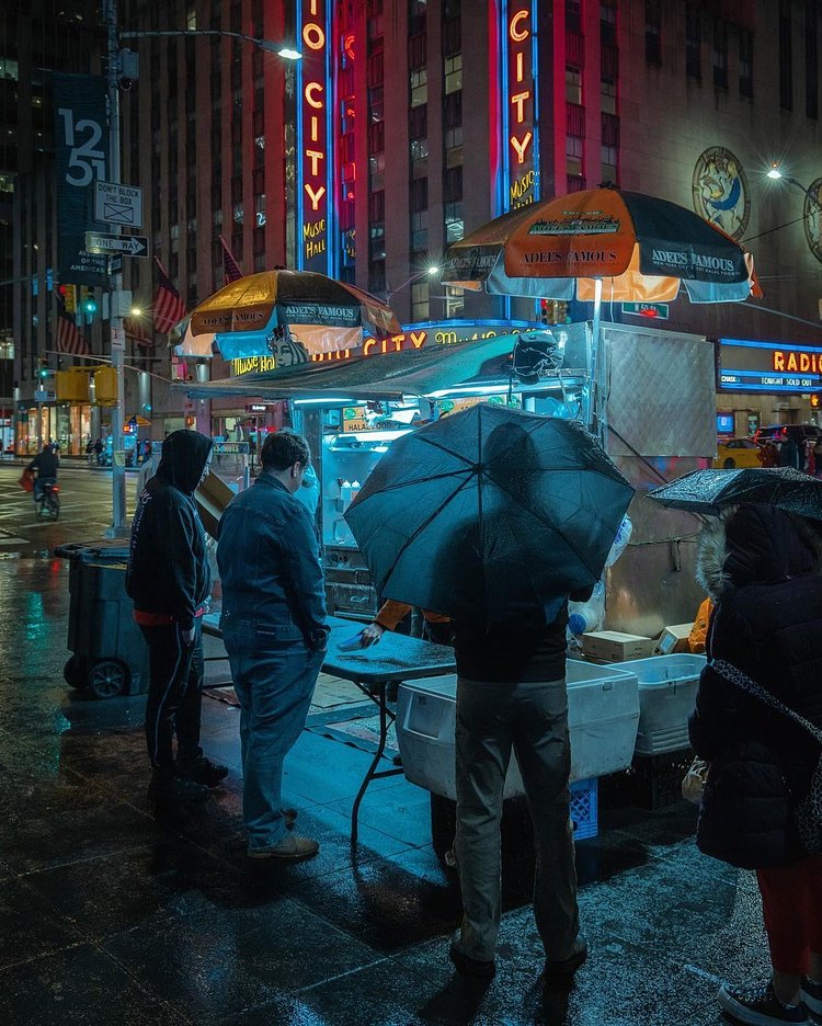 50th Street and 6th Avenue, Midtown, Manhattan
