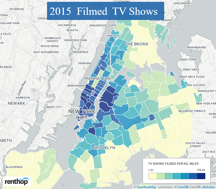 2015 Filmed TV Shows