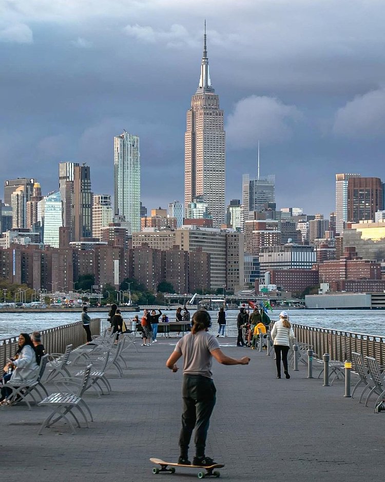 North 5th Street Pier and Park, Williamsburg, Brooklyn