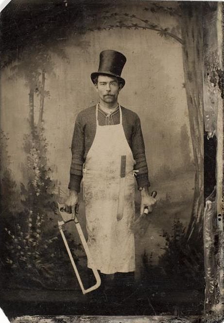 William "Bill the Butcher" Poole, New York gangster, ca. 1855