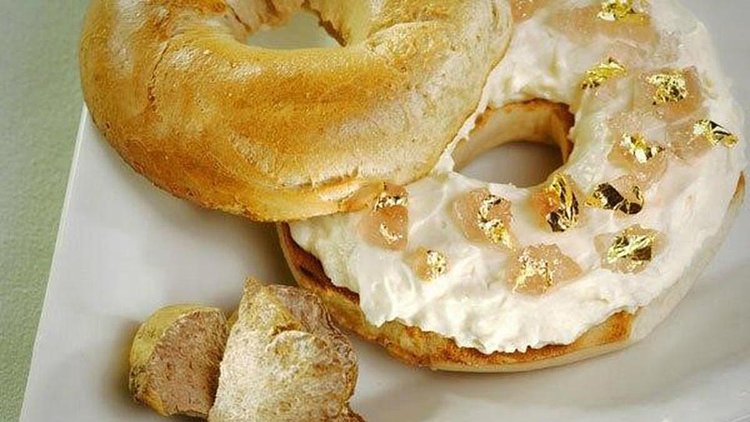 $1000 Bagel at Westin New York at Times Square