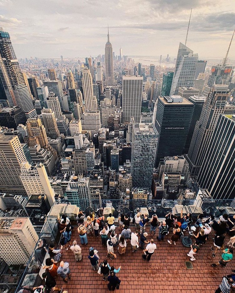 Top of the Rock, New York, New York.