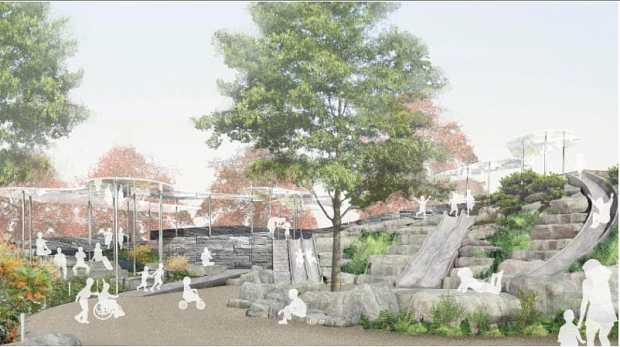 The Battery Playscape is slated to bring innovate play design to The Battery in 2019.