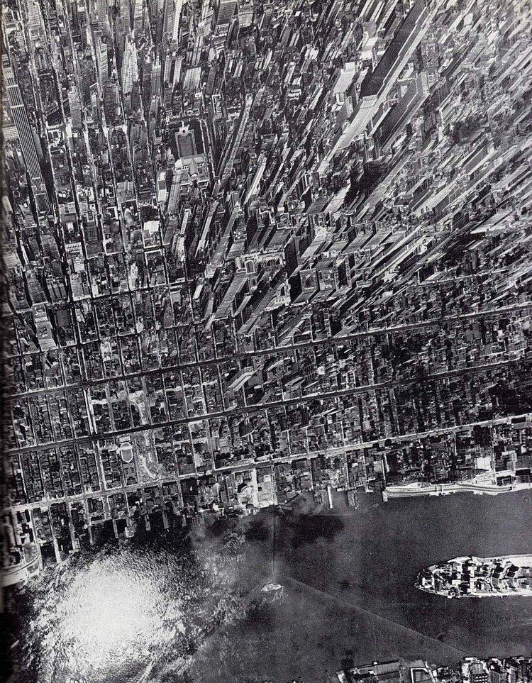 Midtown Manhattan, Looking West from the East River, July 1944