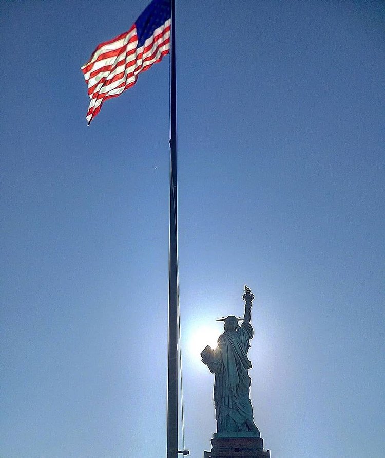 Statue of Liberty, New York, New York.