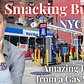 Is the Best Smash Burger in NYC found at a Gas Station? Eating at Smacking Burger