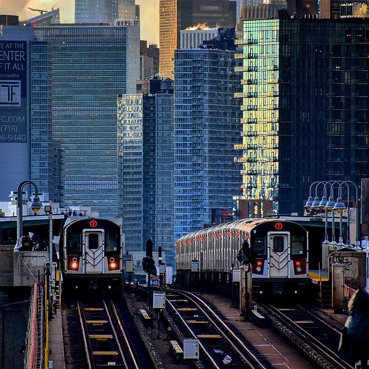 46th Street-Bliss Street Station, Sunnyside, Queens, New York