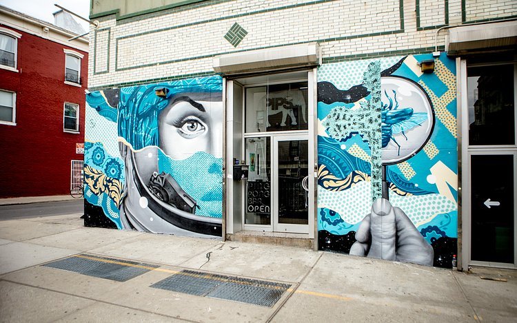 Tristan Eaton, HOW & NOSM, and Cyrcle All Worked Together on a New Mural in Williamsburg