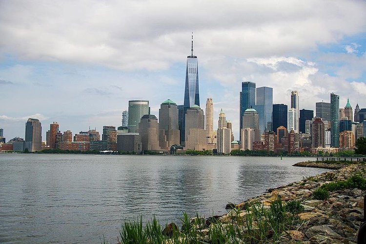 Liberty Park, Liberty Island, New York.