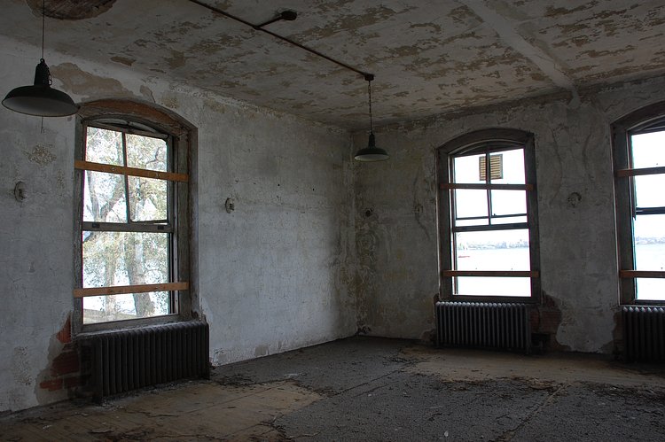 Abandoned Ellis Island Hospital Complex