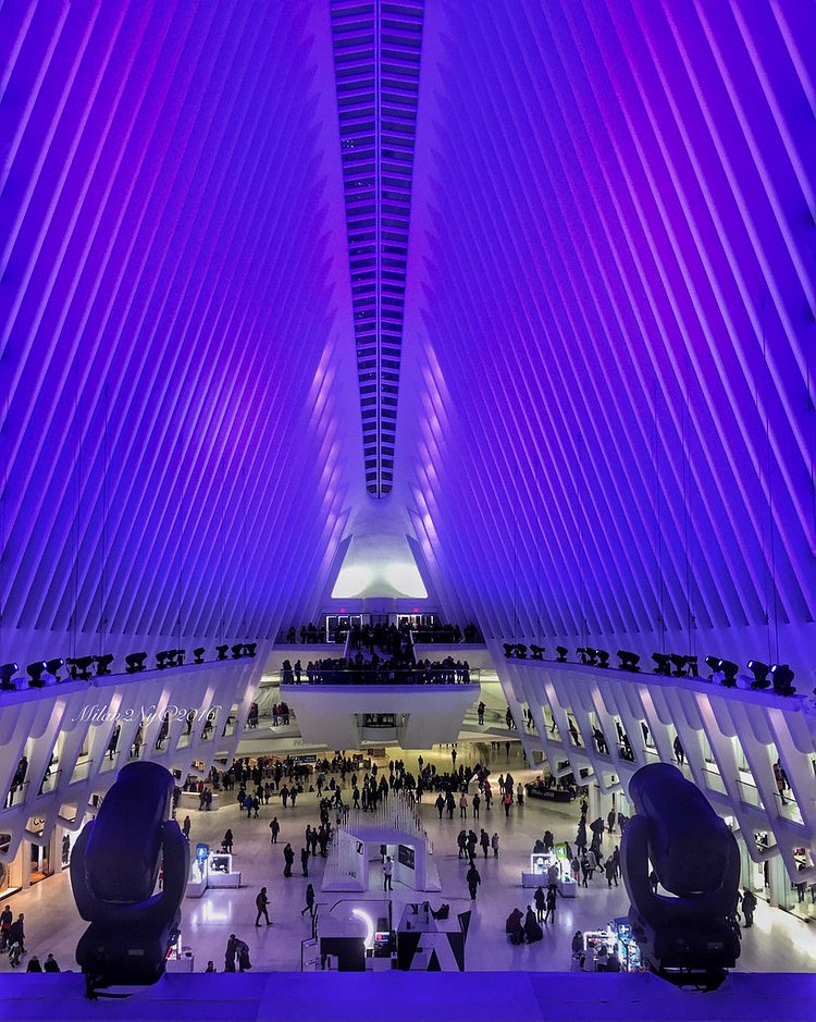 The Oculus Holiday Light Show, WTC