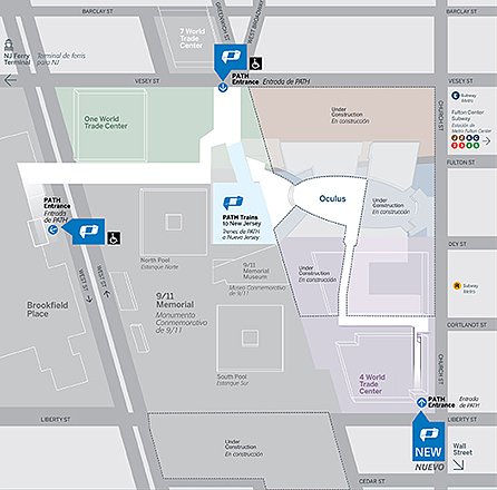 Underground Passageways in World Trade Center
