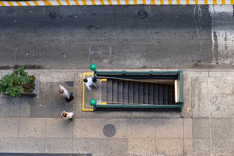 Subway Entrance, Manhattan