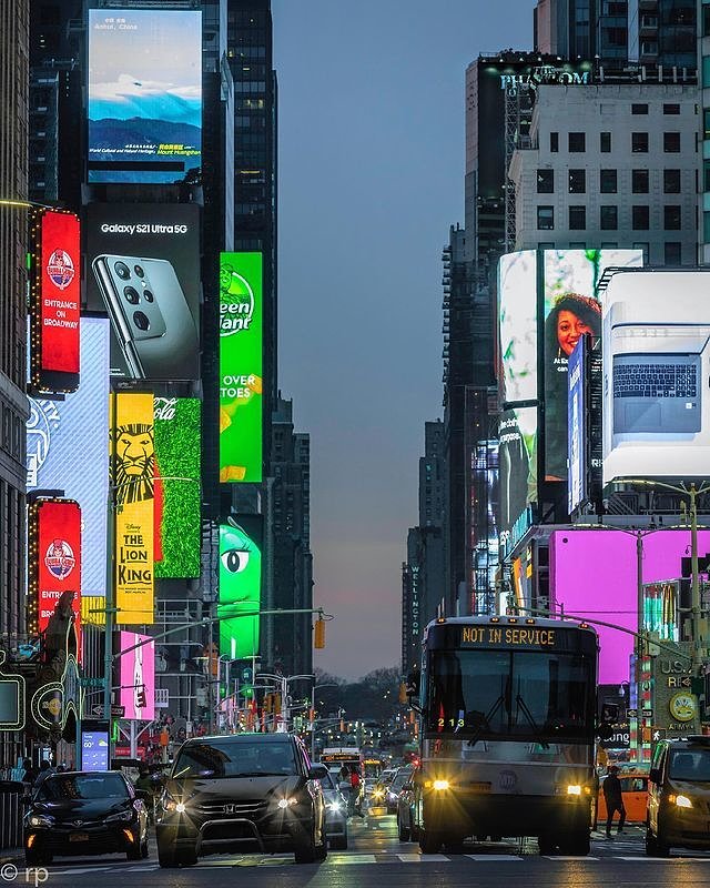 7th Avenue, Times Square, Midtown, Manhattan