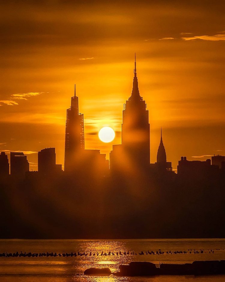 Sunset Over Midtown Manhattan