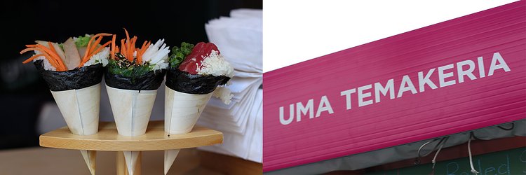 Uma Temakeria — Sushi Handrolls