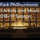 New York Philharmonic Guest Artists and Musicians: The 2018–19 Season