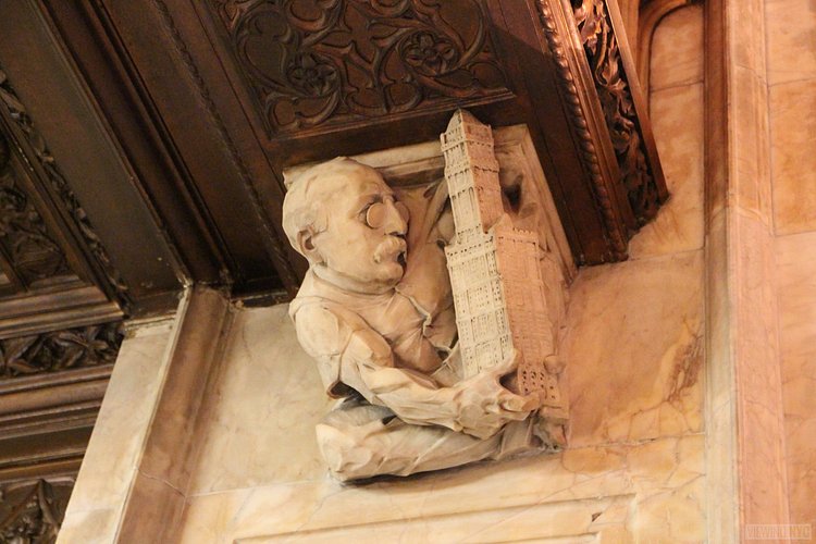 Woolworth Building Lobby and Basement Tour 92