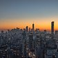 Sunset Over Lower Manhattan, New York