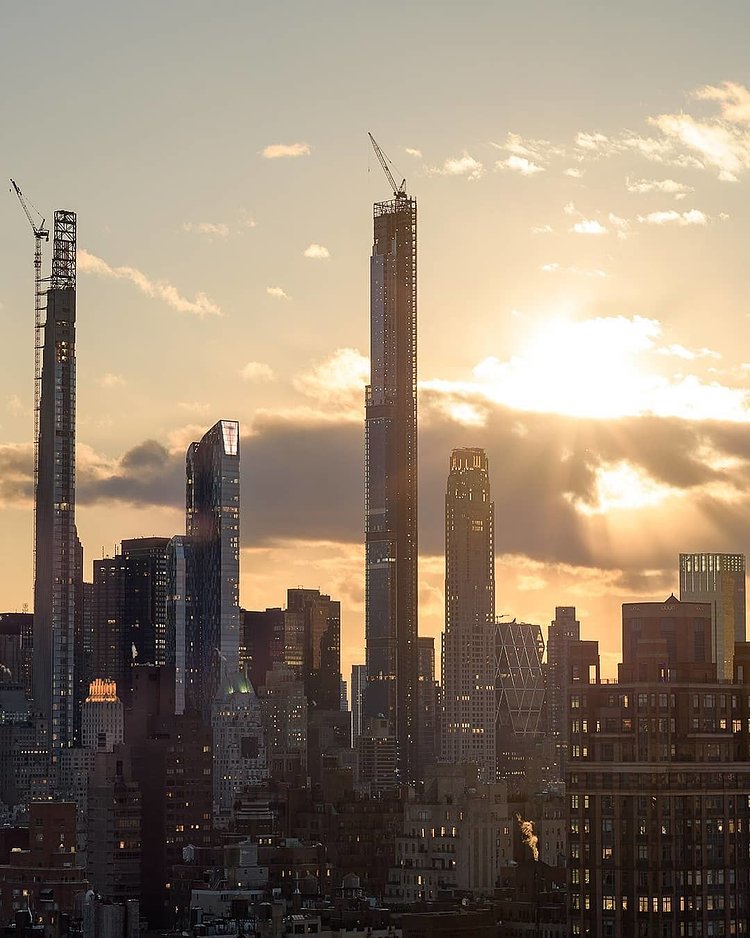 Sunset over Midtown, Manhattan